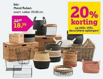 Leen Bakker Mand ruben aanbieding