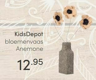 Baby & Tiener Kidsdepot bloemenvaas anemone aanbieding