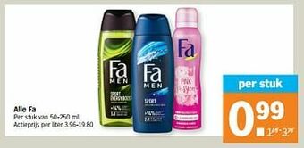 Albert Heijn Alle fa aanbieding