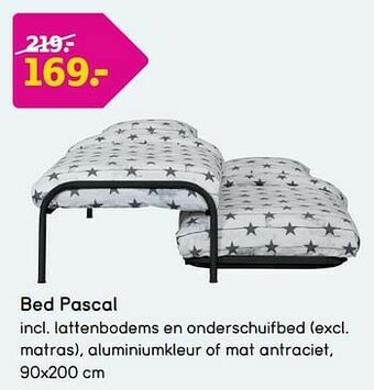 Leen Bakker Bed pascal aanbieding