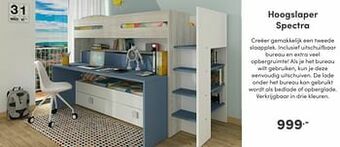 Baby & Tiener Hoogslaper spectra aanbieding