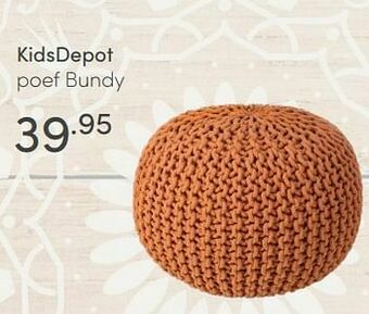 Baby & Tiener Kidsdepot poef bundy aanbieding