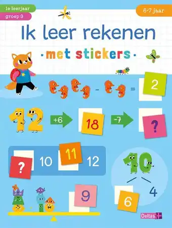 Bol.com Ik leer rekenen met stickers 6-7 jaar aanbieding