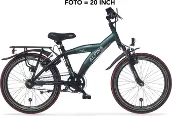 Bol.com Alpina Yabber J16 Pine Green Matt - Vivid Black Matt aanbieding