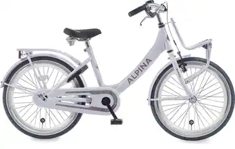 Bol.com Alpina Clubb Meisjesfiets - 22 inch - Frosty Pink Matt - Transportfiets Meisjes - Roze aanbieding