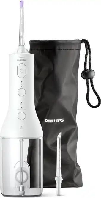 Bol.com Philips Sonicare Cordless Powerflosser Series 3000 - HX3826/31 - Wit aanbieding