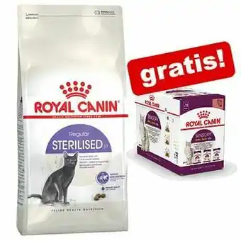 Zooplus Royal Canin droogvoer + 12 x Royal Canin Sensory natvoer gratis! - Exigent 33 (10 kg) aanbieding