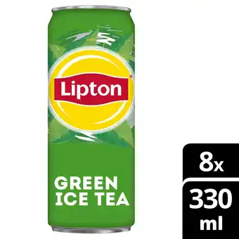Delhaize Ice Tea | Green | Niet Bruisend | Sleek Can aanbieding