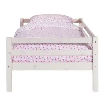 Leen Bakker Bed Ties - whitewash - 90x200 cm aanbieding