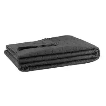 Leen Bakker Sprei Peking - antraciet - 240x240 cm aanbieding