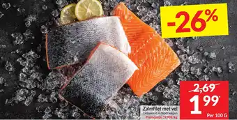 Intermarché Zalmfilet met vel aanbieding