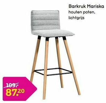 Leen Bakker Barkruk mariska aanbieding