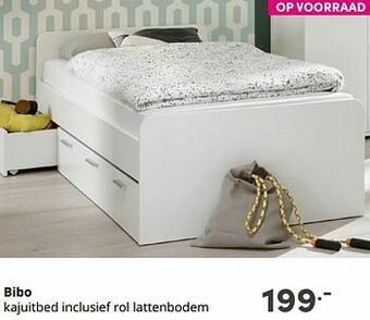 Baby & Tiener Bibo kajuitbed inclusief rol lattenbodem aanbieding