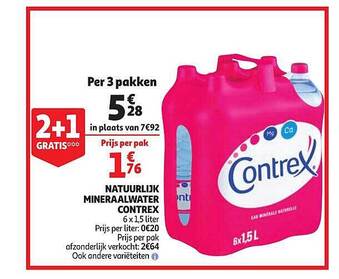 Natuurlijk Mineraalwater Contrex