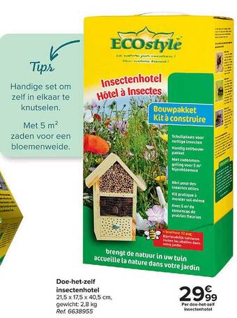 Doe-het-zelf Insectenhotel