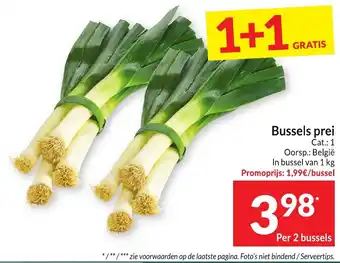 Intermarché Bussels Prei per 2 bussels aanbieding