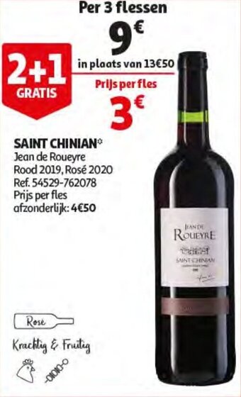 Auchan Saint Chinian aanbieding