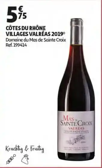 Cotes Du Rhone Villages Valreas 2019