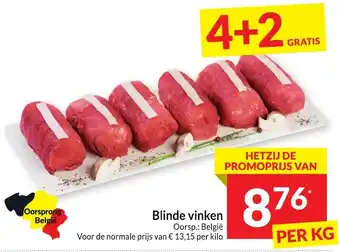 Intermarché Blinde vinken per kg aanbieding