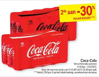 Intermarché Coca-Cola per pack aanbieding