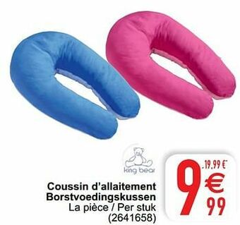 Cora Coussin d’allaitement borstvoedingskussen aanbieding