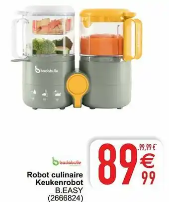 Cora Badabulle robot culinaire keukenrobot b.easy aanbieding