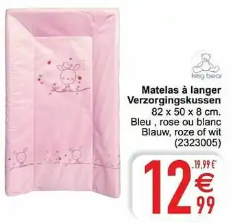 Cora Matelas à langer verzorgingskussen aanbieding