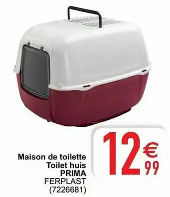 Cora Maison de toilette toilet huis prima ferplast aanbieding