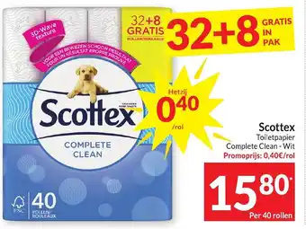Intermarché Scottex per 40 rollen aanbieding