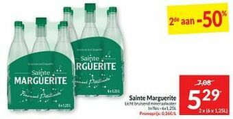 Intermarché Sainte marguerite licht bruisend mineraalwater aanbieding