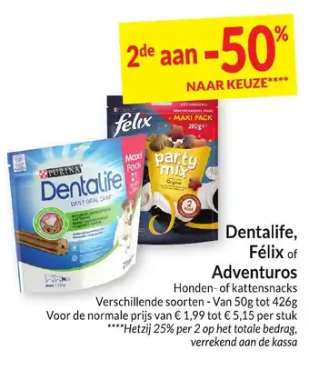Dentalife, Felix of Adventuros per stuk
