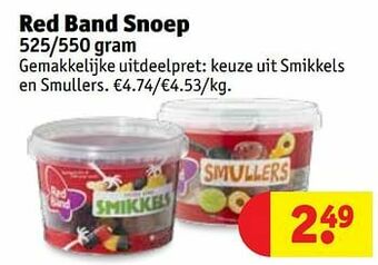 Kruidvat Red band snoep aanbieding