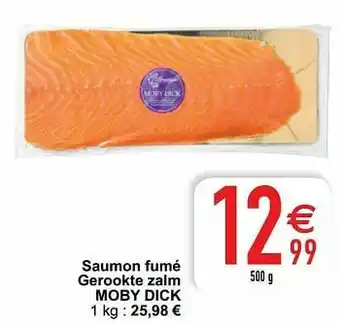 Saumon fumé gerookte zalm moby dick