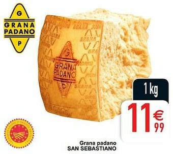 Cora Grana padano san sebastiano aanbieding