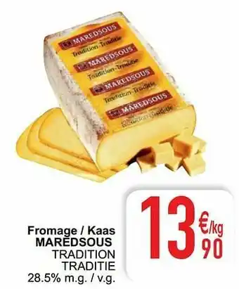 Cora Fromage - kaas maredsous tradition traditie aanbieding