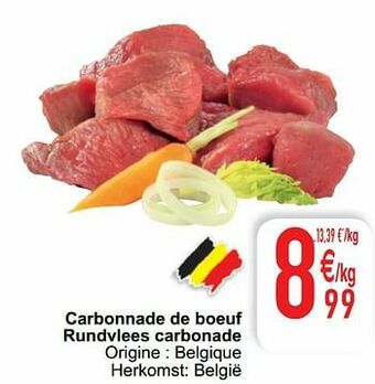 Carbonnade de boeuf rundvlees carbonade