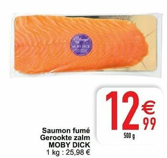 Cora Saumon fumé gerookte zalm moby dick aanbieding