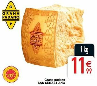 Cora Grana padano san sebastiano aanbieding