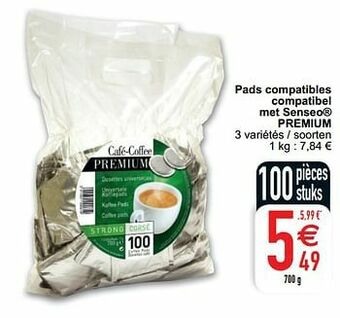 Cora Pads compatibles compatibel met senseo premium aanbieding