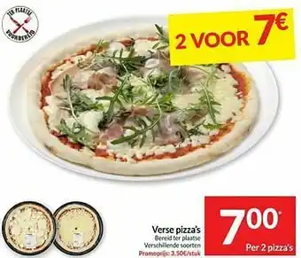 Intermarché Verse pizza’s aanbieding