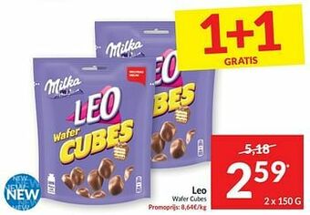 Intermarché Leo wafer cubes aanbieding