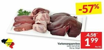 Intermarché Varkensorgaanvlees aanbieding