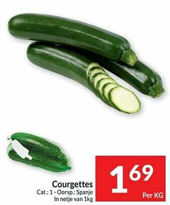Intermarché Courgettes aanbieding