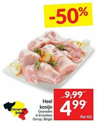 Intermarché Heel konijn aanbieding