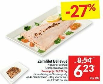 Intermarché Zalmfilet bellevue aanbieding