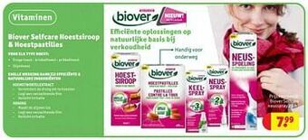 Kruidvat Biover selfcare neusspray aanbieding