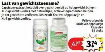 Kruidvat Kruidvat appelazijn capsules aanbieding