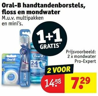 Kruidvat Mondwater pro-expert aanbieding