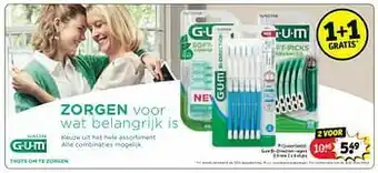 Kruidvat Gum bi-direction ragers aanbieding