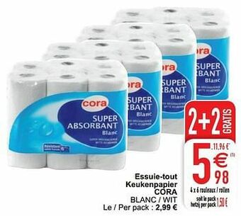 Essuie-tout keukenpapier cora